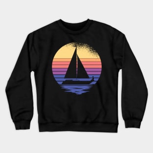 Retro Sailing Crewneck Sweatshirt